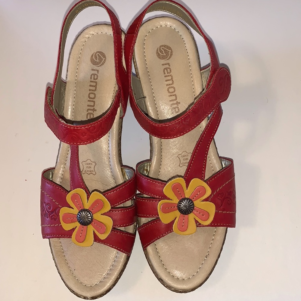 Remonte sandals, leather